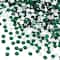 John Bead Acrylic Round Flat Back Rhinestones, 4mm